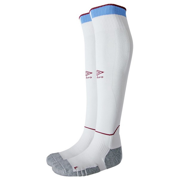 Calcetines West Ham United Replica Primera Ropa 2018/19 Blanco